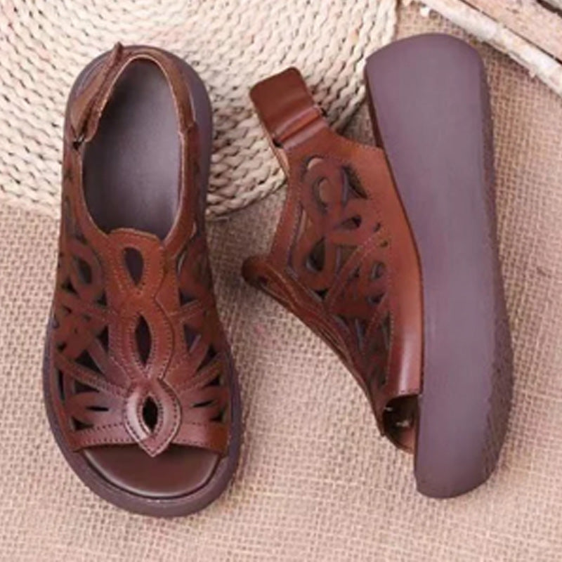 Dámské lehké ležérní retro sandály