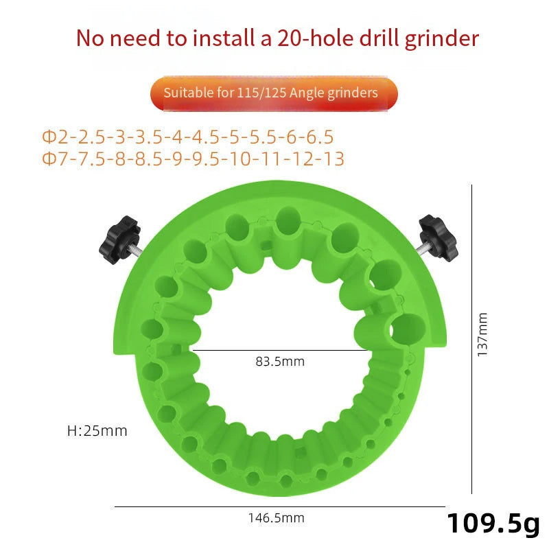 🔥 Víceúčelový ostřič vrtáků pro úhlové brusky