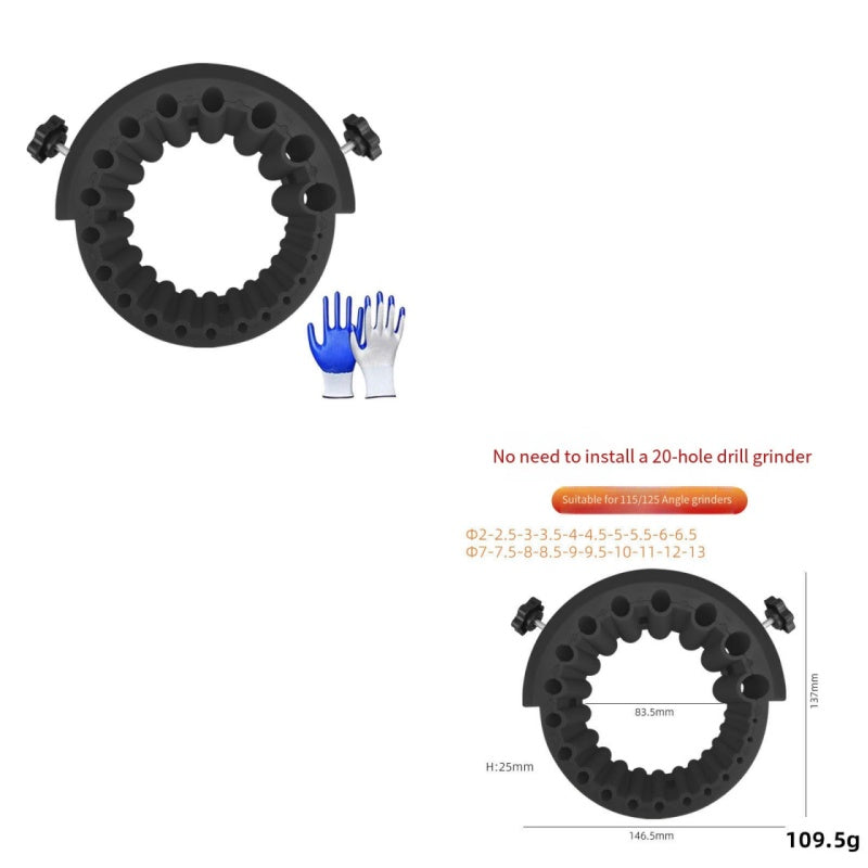 🔥 Víceúčelový ostřič vrtáků pro úhlové brusky