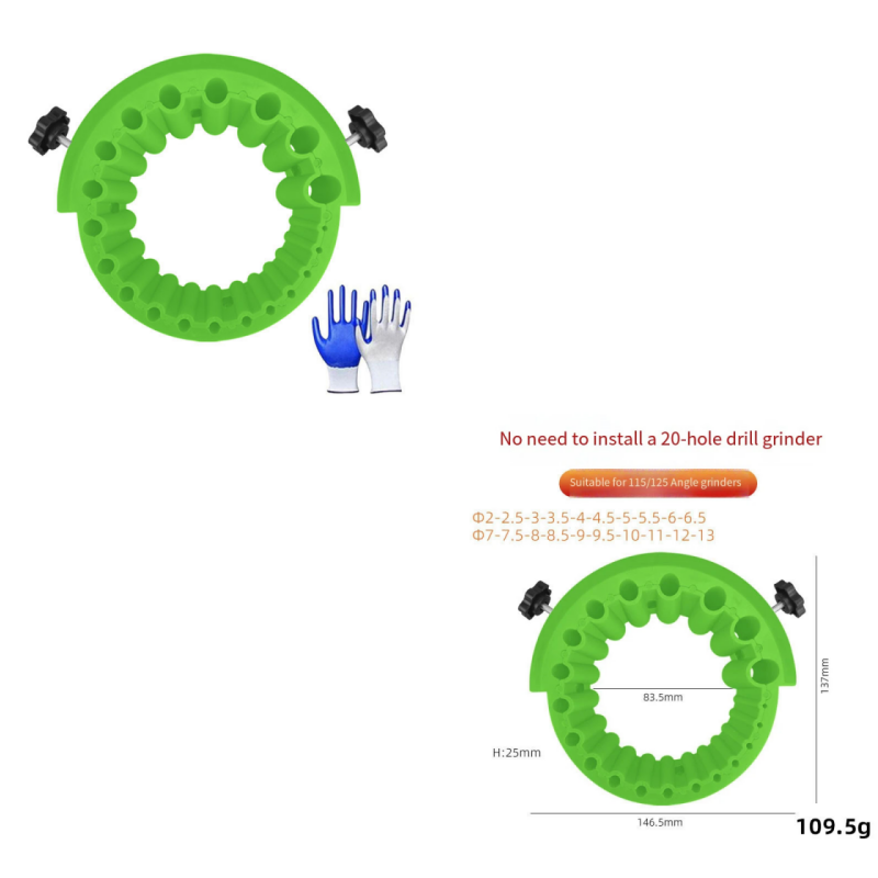 🔥 Víceúčelový ostřič vrtáků pro úhlové brusky