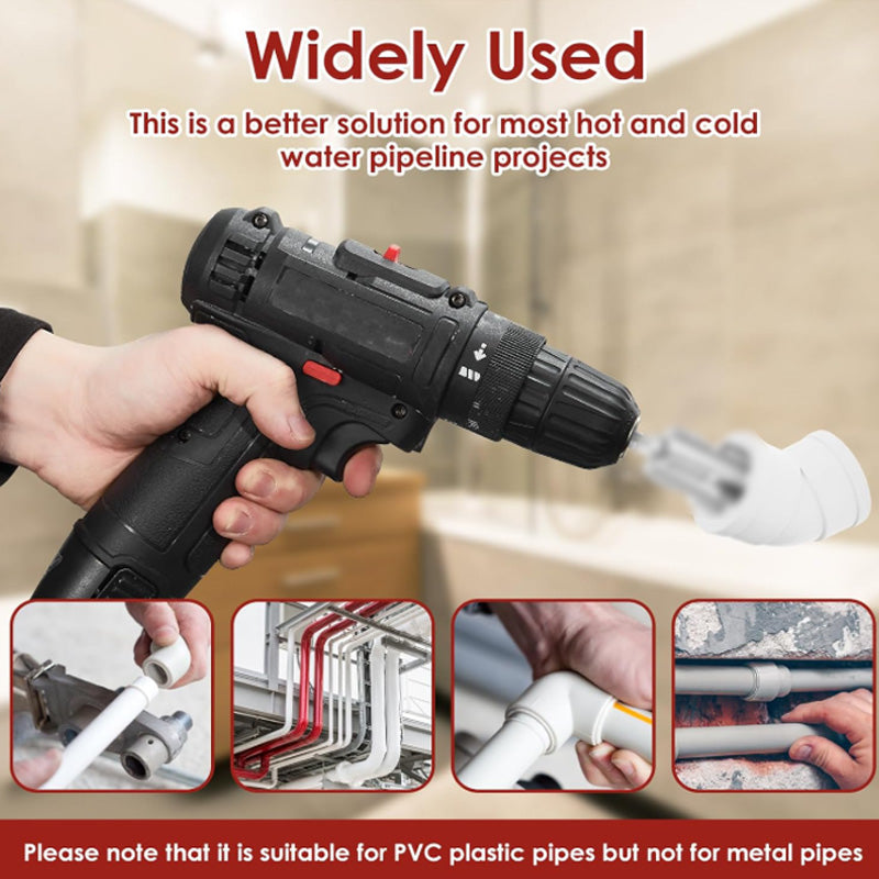 🔩✨Nástroj pro vnitřní a vnější závitování PVC trubek🔥