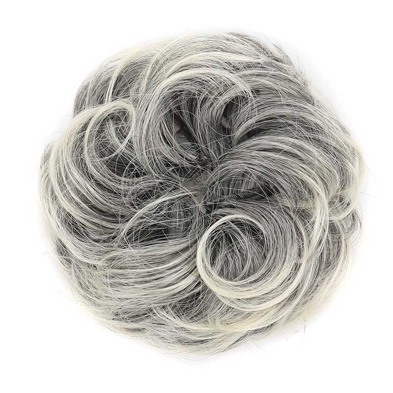 💁‍♀️ Velkorysý drdol ze syntetických vlasů s nastavitelnou sponou