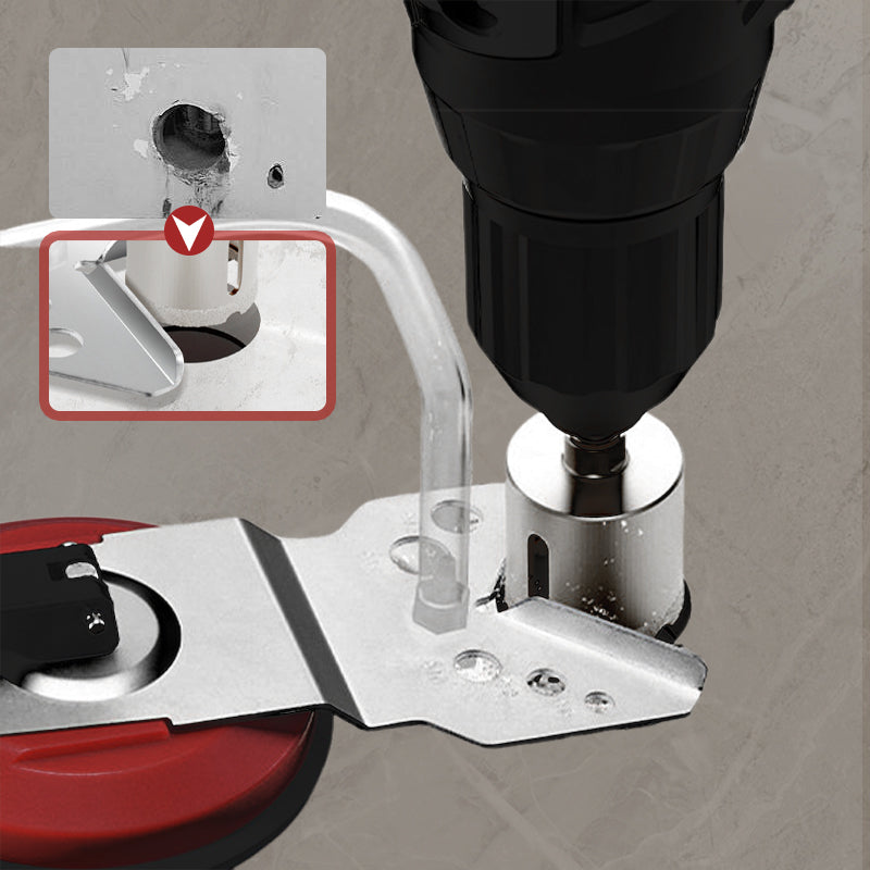 Lokátor otvorů pro dlaždice a sklo pro vrtání