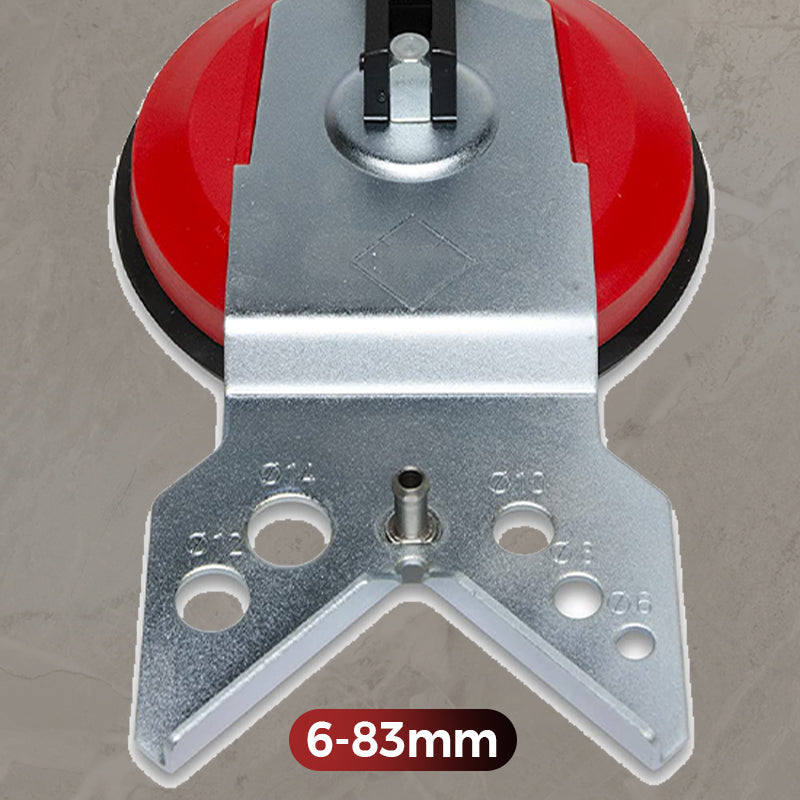 Lokátor otvorů pro dlaždice a sklo pro vrtání