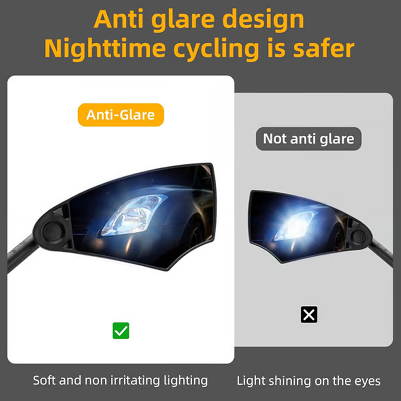 🔥Zrcátko na řídítka kola s 360° nastavením💯