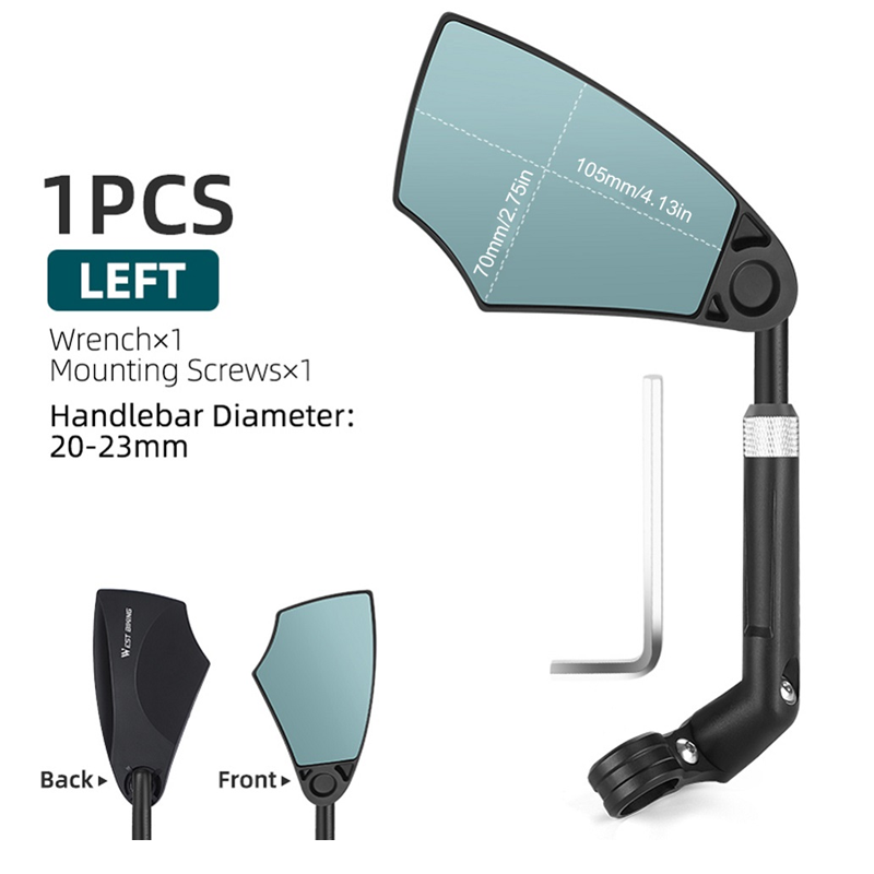 🔥Zrcátko na řídítka kola s 360° nastavením💯