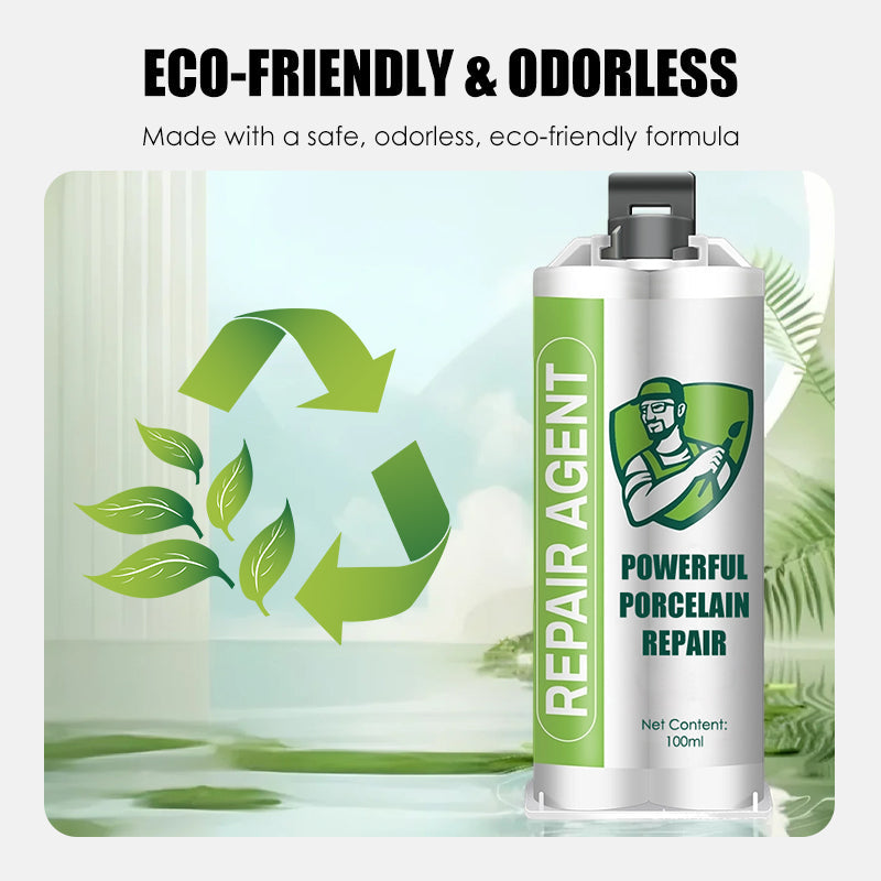 Výkonná sada na opravu porcelánu - dvojitá tuba