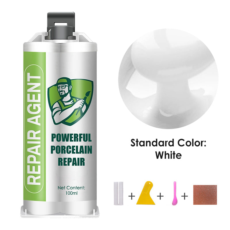 Výkonná sada na opravu porcelánu - dvojitá tuba