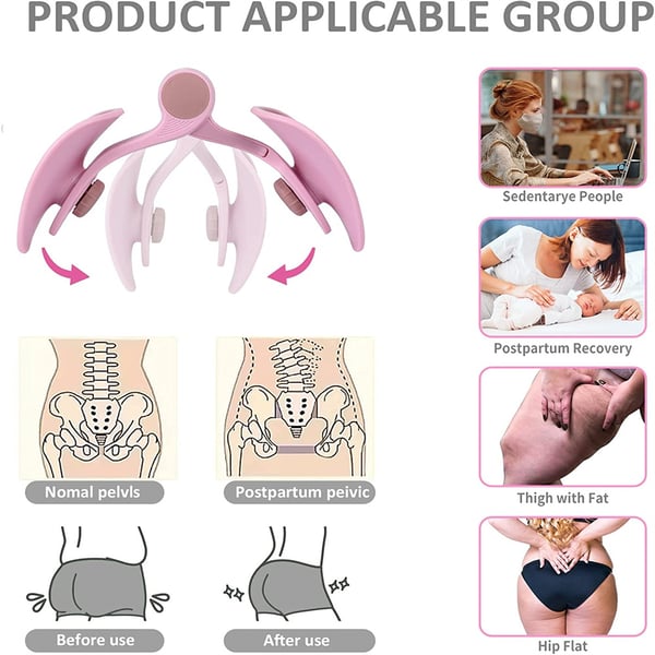 Multifunkční ortézy na nohy pro korekci pánve