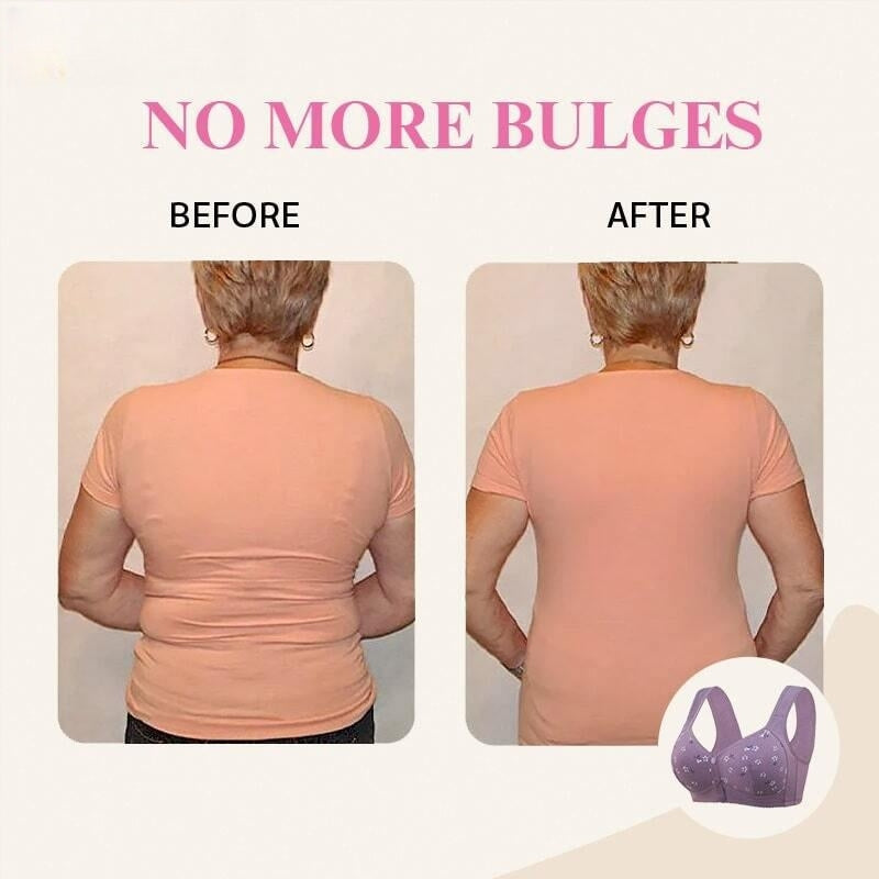 Pohodlná a praktická podprsenka s předním zapínáním